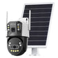 JideTech 4G LTE Solar AOV PTZ Camera 6MP with 8W Solar Panel & 16000mAh Battery(D3)