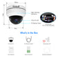 JideTech 5MP 5X Zoom PTZ PoE Camera Camhipro APP(P1-5X-5MP)
