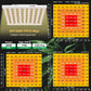 JideTech Plant Grow Lights With Aluminum Shell 9 Bars Light for Indoor Plant Different Full Spectrum Led Grow Lamp(SPF4000-400W)