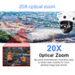 JideTech 25MP(5*5MP) Panoramic Smart Linkage Multi-tasking High speed PTZ Camera(P23)
