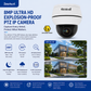 JideTech IP PoE Kamera Außen-/Innenbereich Wasserdichte IP66 Nachtsichtkamera (P1 Plus-5X-8MPB)