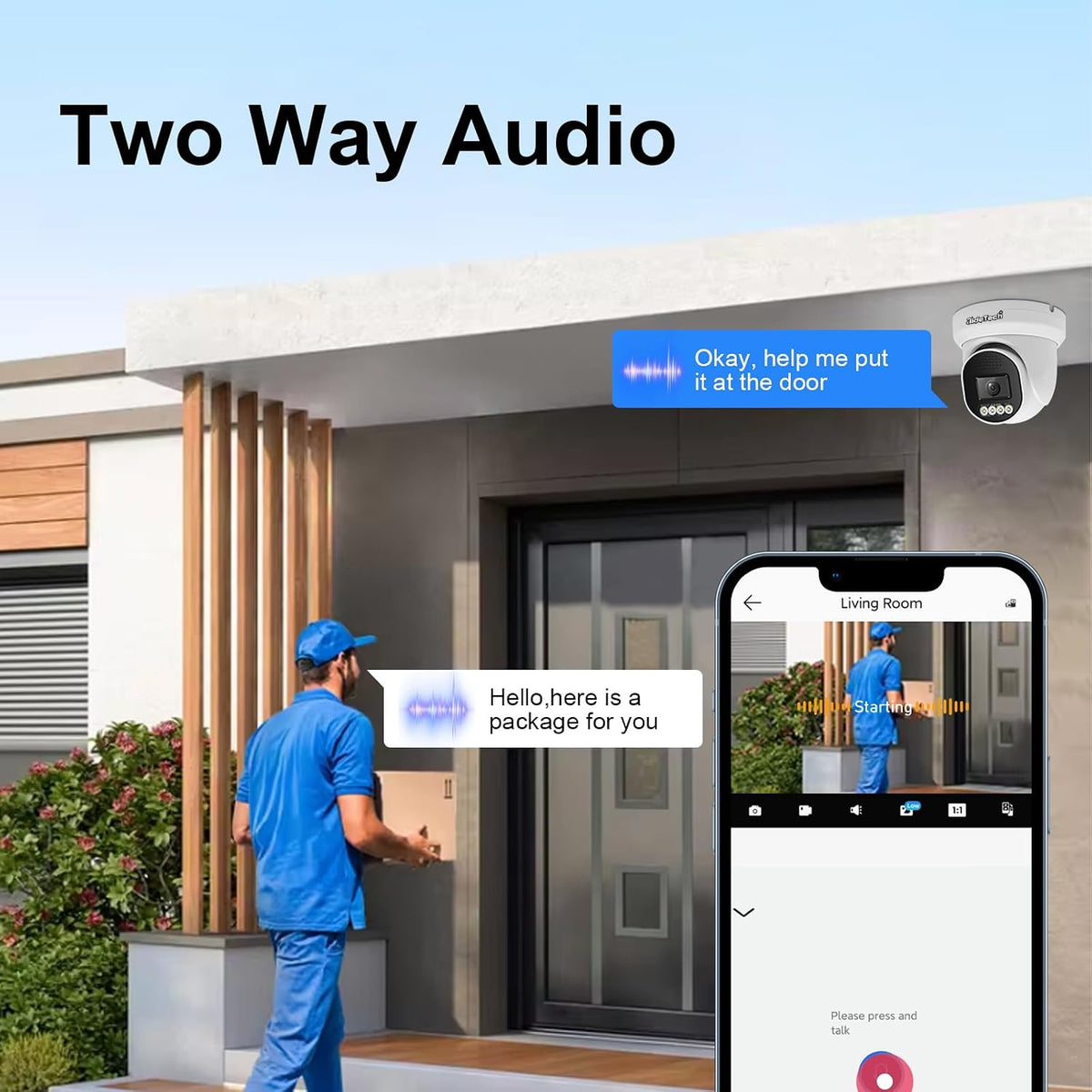 JideTech DM10 5MP/8MP Wise-ISP PoE Dome IP Camera – Color Night Imaging
