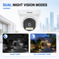 JideTech DM10 8MP PoE Turret IP Camera with Full-Color Night Vision