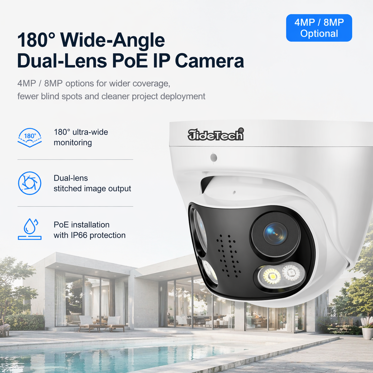 180° Wide-Angle