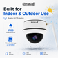 JideTech 5MP Wifi 5X Optical Zoom PTZ Kamera (P1-5X-5MPW)