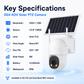 JideTech D04 3MP AOV Solar PTZ Security Camera – 4G LTE / Dual-Band WiFi