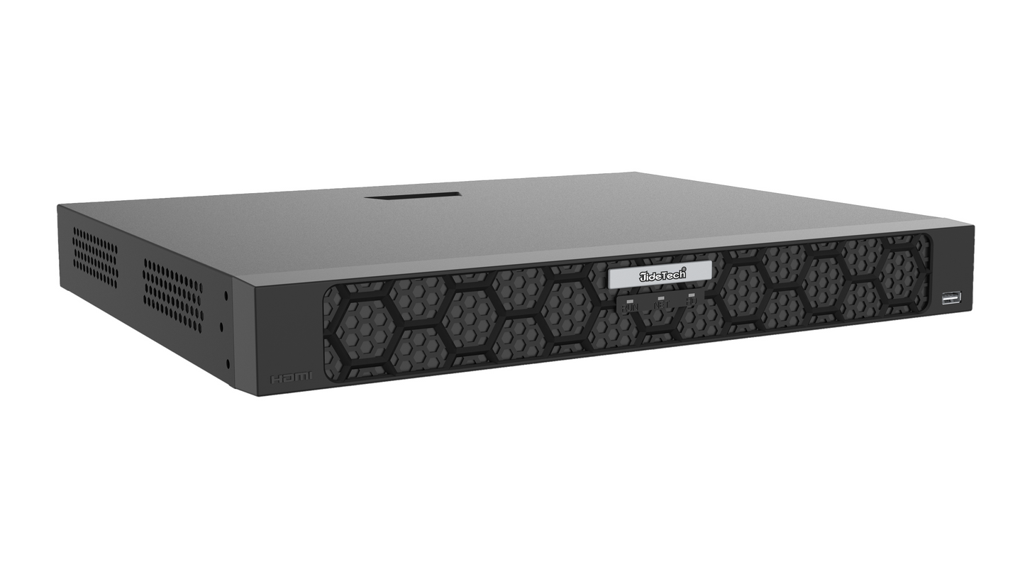 JideTech 16CH/32CH 4HDD PORT AI Network Video Recorder (MN504-16CH-AI)