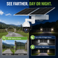 JideTech 8MP 20X 4G WiFi Solar PTZ Camera with OpenVPN, ONVIF & 80W Solar Kit
