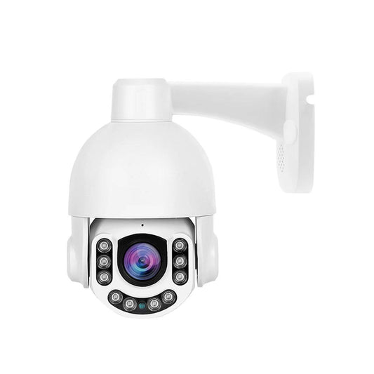 JideTech Outdoor PTZ POE Security Camera, HD 5MP Auto Tracking IP Camera with 5X Zoom