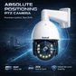 JideTech 8MP 20X Optical Zoom Absolute Positioning PoE PTZ IP Camera (P22-20X-8MP)