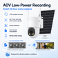 JideTech D04 3MP AOV Solar PTZ Security Camera – 4G LTE / Dual-Band WiFi