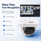 JideTech 4MP/8MP Face Recognition LightHunter WDR Dome IP Camera with 4X Zoom, PoE, Face Capture & Comparison A3238
