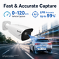JideTech 4MP ANPR PoE Camera with 4X Motorized Zoom
