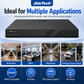 JideTech 8CH/16CH AI PoE NVR Recorder with 4K HDMI, H.265+ & ONVIF Support