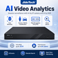 JideTech 8CH/16CH AI PoE NVR Recorder with 4K HDMI, H.265+ & ONVIF Support