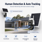 JideTech D3 6MP Dual-Lens AOV Solar PTZ Camera – WiFi / 4G LTE