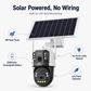 JideTech D3 6MP Dual-Lens AOV Solar PTZ Camera – WiFi / 4G LTE