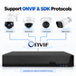 JideTech MN6108-P PoE NVR supporting ONVIF and SDK compatible IP cameras