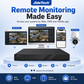 JideTech 8CH/16CH AI PoE NVR Recorder with 4K HDMI, H.265+ & ONVIF Support