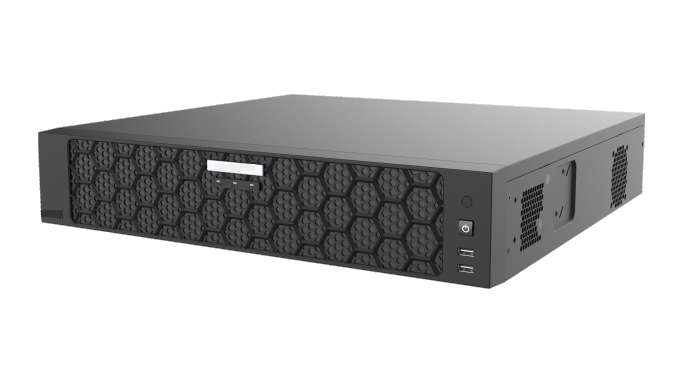 JideTech NVR504-E 16, 32 and 64 channel 4-bay AI network video recorder front view
