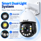 JideTech 12MP 23X Optical Zoom PoE PTZ IP Camera Absolute Positioning (P22)