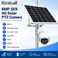JideTech P22 8MP 30X 4G OpenVPN Solar PTZ Camera System with 100W Panel & 60Ah Battery