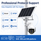 JideTech P22 8MP 30X 4G OpenVPN Solar PTZ Camera System with 100W Panel & 60Ah Battery