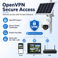 JideTech P22 8MP 30X 4G OpenVPN Solar PTZ Camera System with 100W Panel & 60Ah Battery
