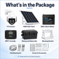 JideTech P22 8MP 30X 4G OpenVPN Solar PTZ Camera System with 100W Panel & 60Ah Battery
