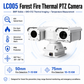 LC005 8MP 40X Thermal PTZ Camera for Forest Fire Detection with Temperature Measurement