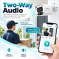 Two-way audio 12MP PoE bullet IP camera