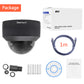 JideTech 5MP Metal Dome PoE IP Camera With  SD Card Slot Free Shipping (P1-4X-5MPB)
