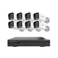 JideTech 5MP 8CH POE IP-Kamera-Sicherheitssystem für den Außenbereich (NK3-8H-5MP)