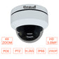 JideTech 5MP PTZ Dome IP Camera With POE Module with SD Card Slot (P1-5X-5MP)