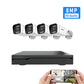 JideTech 4K Ultra HD 8MP POE Security Camera System Outdoor Home (NK3-4H-8MP)