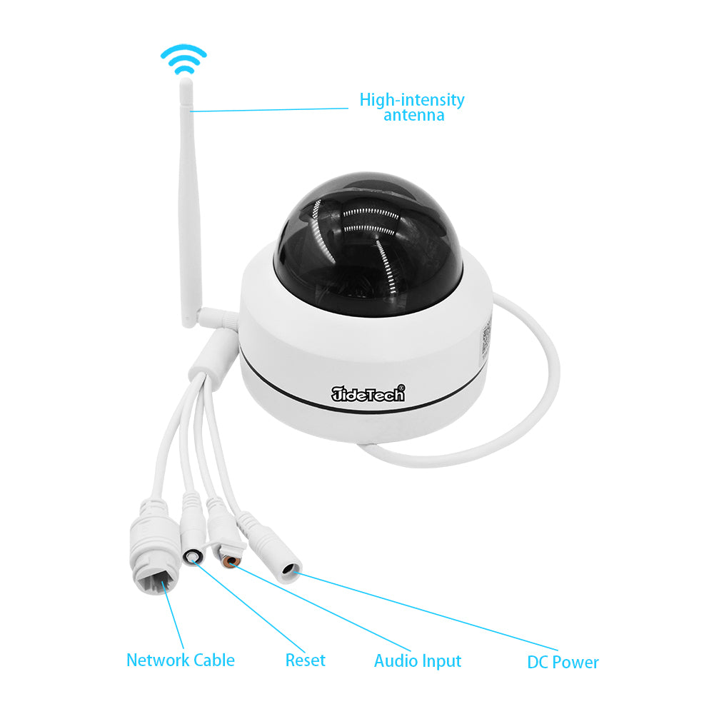 JideTech 1080P PTZ WiFI Camera with 4X Zoom (P1-4X-2MPW)  Free Shipping