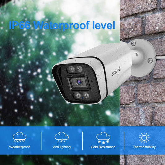 JideTech 5MP 8CH POE IP Camera Security System Outdoor (NK3-8H-5MP)