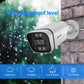 JideTech 4K Ultra HD 8MP POE Security Camera System Outdoor Home (NK3-4H-8MP)