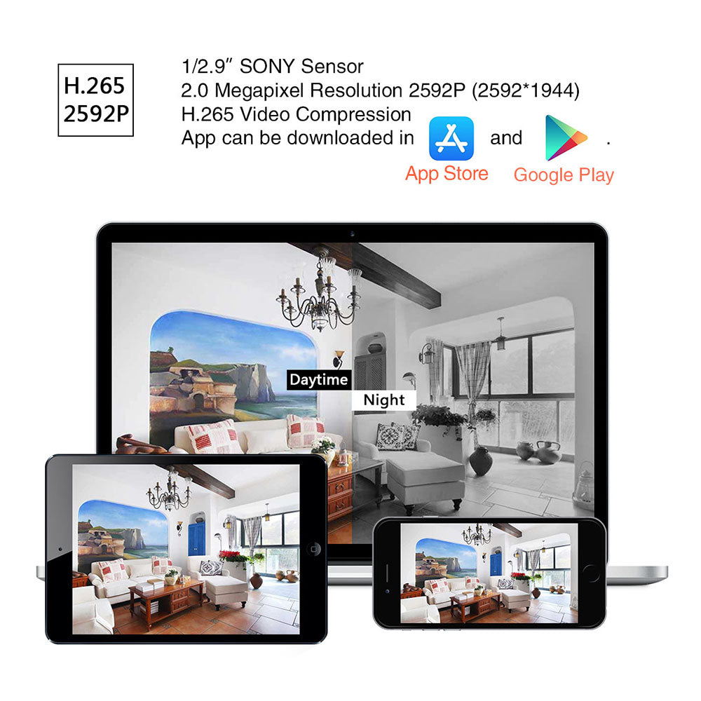 JideTech 5MP PTZ Dome IP Camera With POE Module with SD Card Slot Free Shipping (P1-4X-5MP)